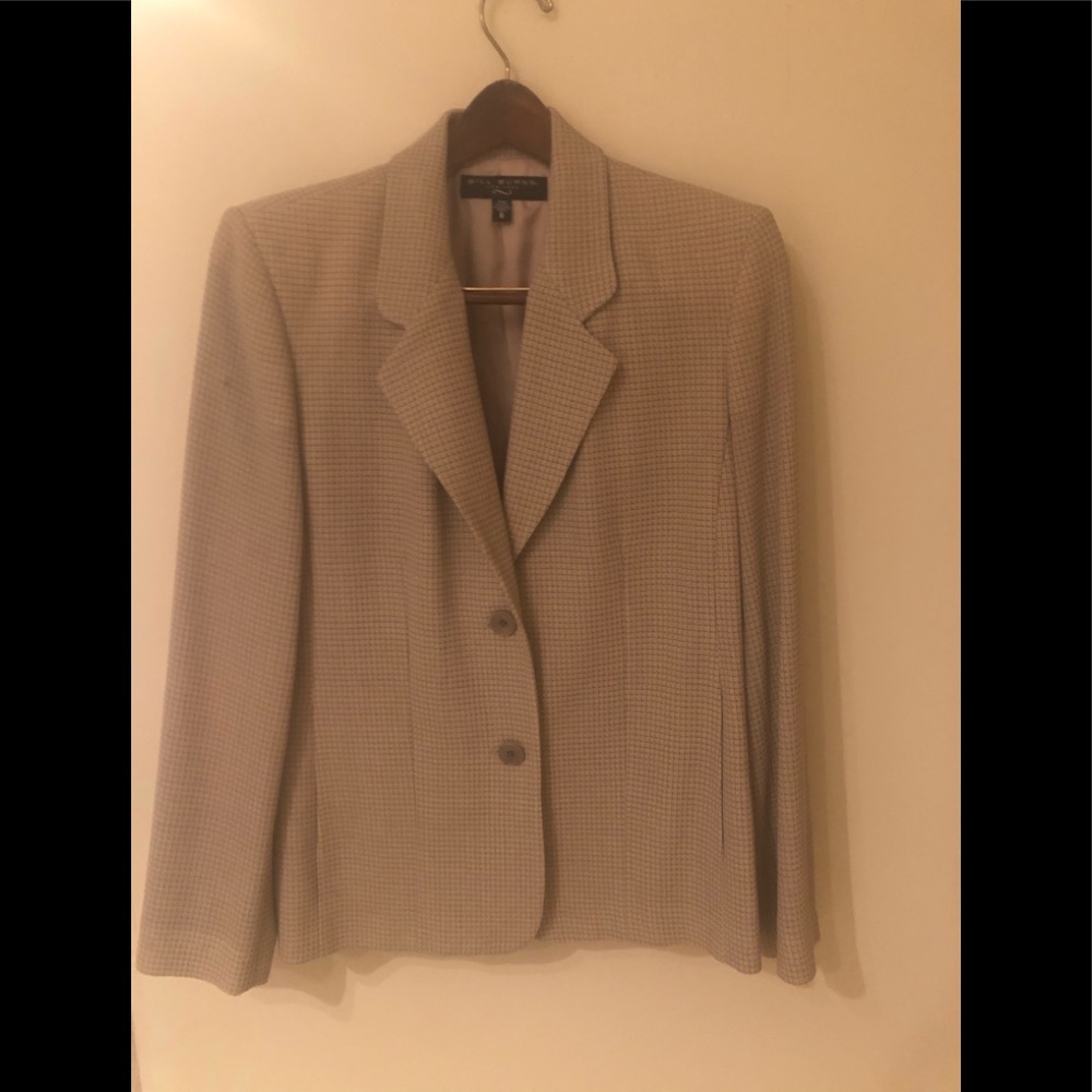 Vintage Brooks Brothers grey and cream blazer.